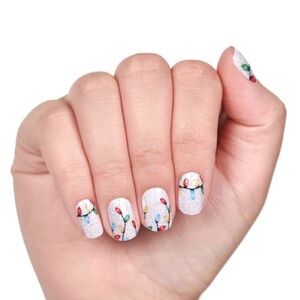 Color Street Real Nail Polish Strips in Light The Night Retired